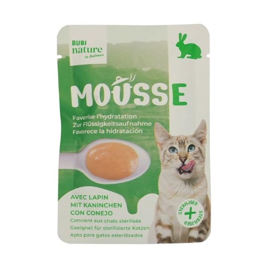 Picture of Bubi Nature Rabbit Mousse 50g | Complementary Cat